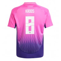 Saksa Toni Kroos #8 Vieraspaita EM-Kisat 2024 Lyhythihainen